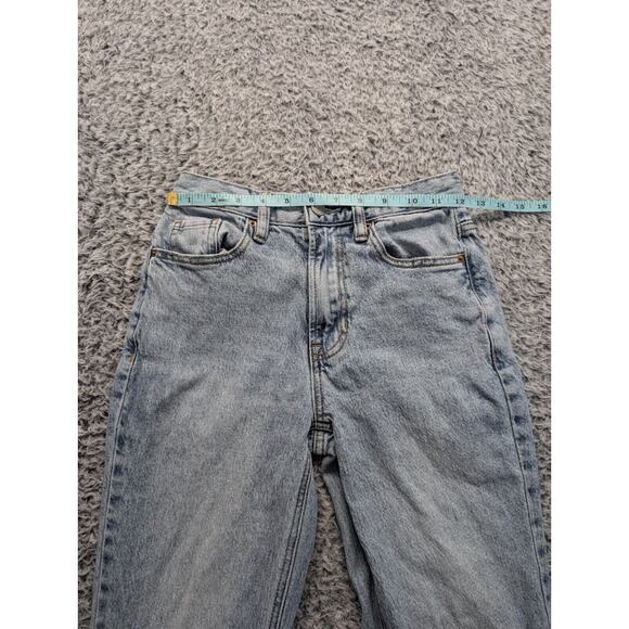 Pacsun Jeans Women 24 Blue High Rise Bootcut Distressed Grunge Acid Wash Casual - Picture 6 of 10